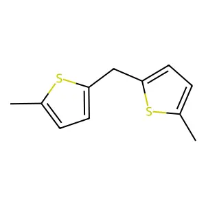 2,2'-Methylenebis(5-methylthiophene) structure