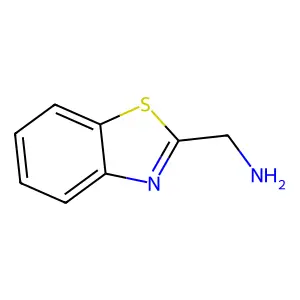 (1,3-Benzothiazol-2-ylmethyl)amine hydrochloride structure