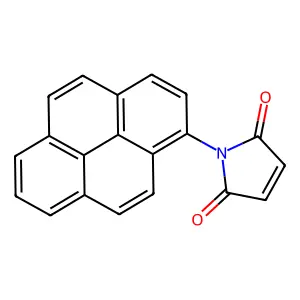 N-(3-芘基)马来酰亚胺 structure