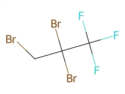 2,2,3-Tribromo-1,1,1-trifluoropropane structure