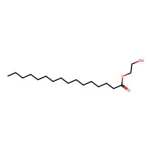 2-Hydroxyethyl hexadecanoate structure