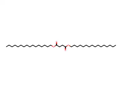 Dicetyl succinate structure