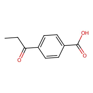 4-丙酰基苯甲酸 structure
