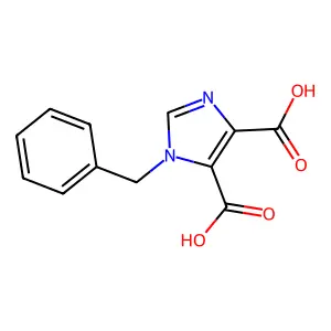 1-苄基咪唑-4,5-二甲酸 structure