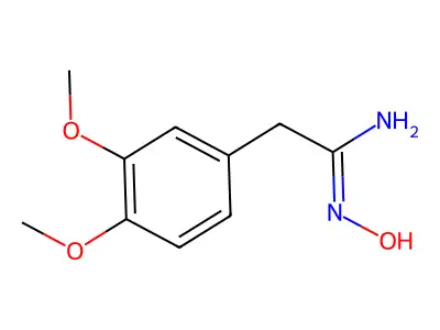 2-(3,4-Dimethoxy-phenyl)-N-hydroxy-acetamidine structure