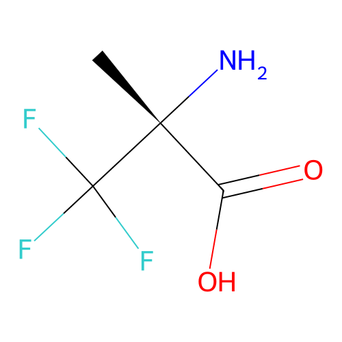 (R)-2-Amino-3,3,3-trifluoro-2-methylpropanoic acid structure