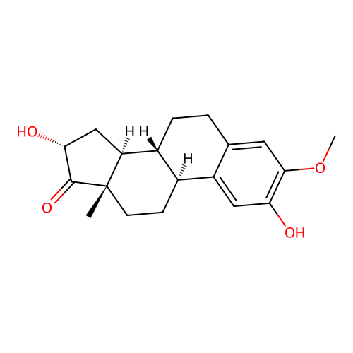 2,16alpha-Dihydroxyestrone 3-methyl ether structure