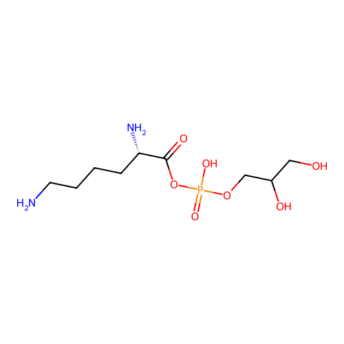 Lysylphosphatidylglycerol structure