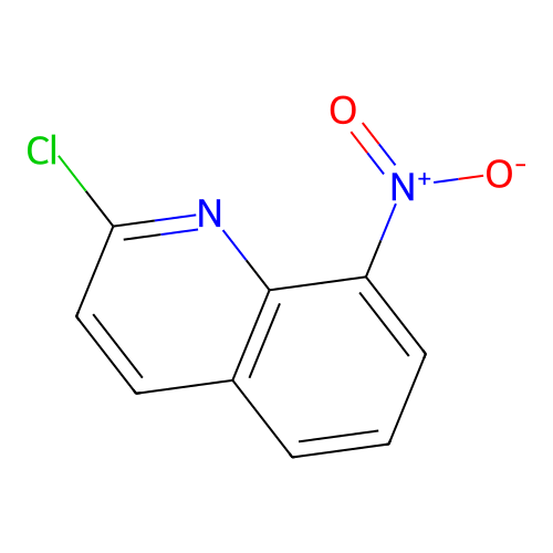 2-Chloro-8-nitroquinoline structure