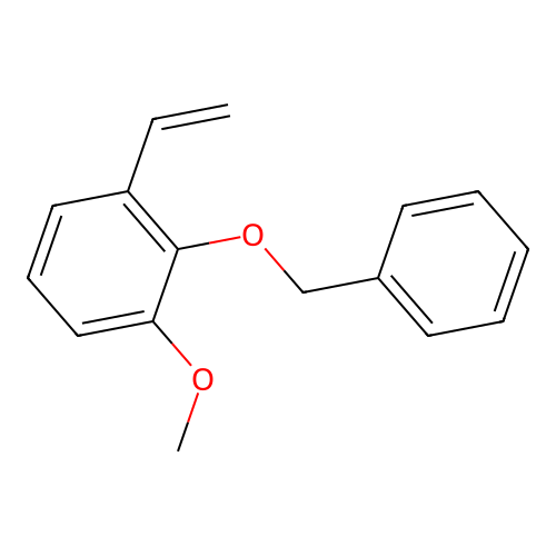 2-(Benzyloxy)-1-ethenyl-3-methoxybenzene structure