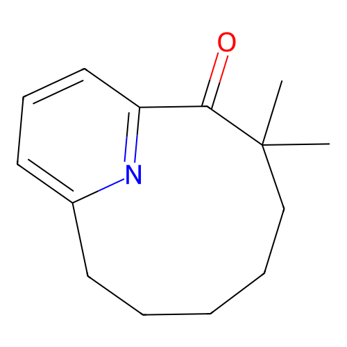 13-Azabicyclo[7.3.1]trideca-1(13),9,11-trien-2-one, 3,3-dimethyl- structure