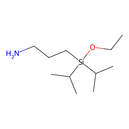 3-Aminopropyldiisopropylethoxysilane structure