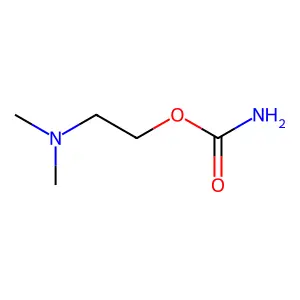 2-(二甲氨基)乙基氨基甲酸酯 structure
