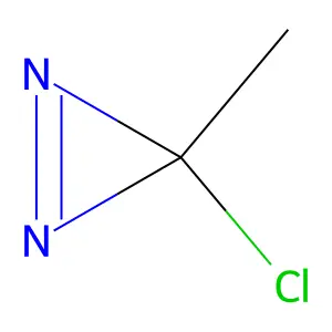 3-Methyl-3-chlorodiazirine structure