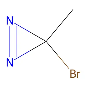 3-Bromo-3-methyldiazirine structure