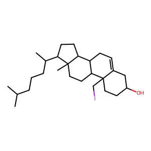 Iodocholesterol (131I) structure