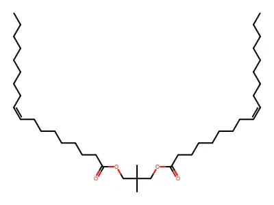 (2,2-Dimethyl-3-octadec-9-enoyloxypropyl) octadec-9-enoate structure
