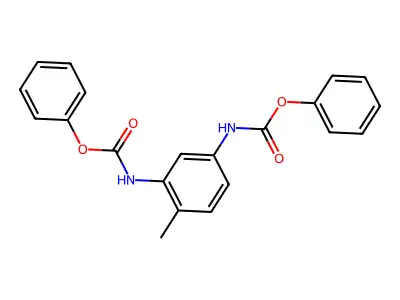 N,N'-Bis(phenoxycarbonyl)-4-methyl-1,3-phenylenediamine structure
