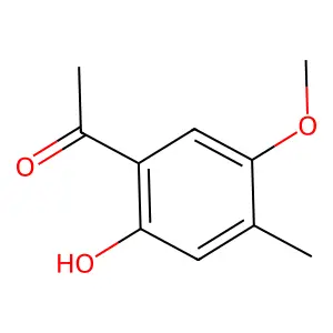2-Hydroxy-5-methoxy-4-methylacetophenone structure