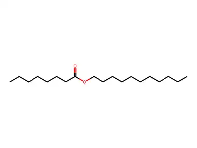 Undecyl octanoate structure