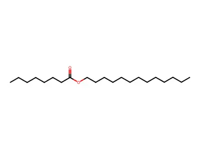 Tridecyl octanoate structure