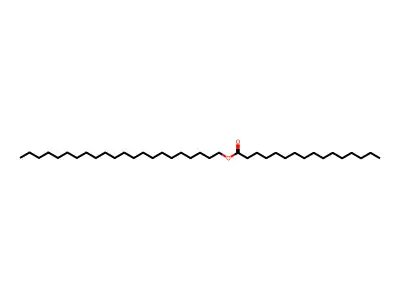 Behenyl palmitate structure