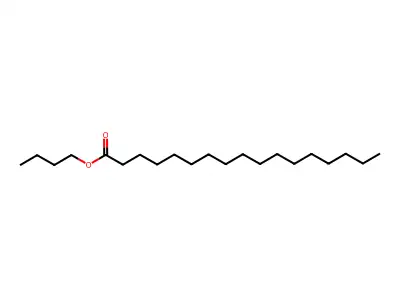 Butyl heptadecanoate structure