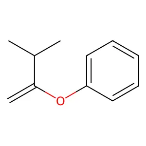 2-Phenoxy-3-methyl-2-butene structure