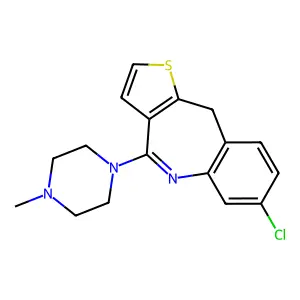 Tilozepine structure