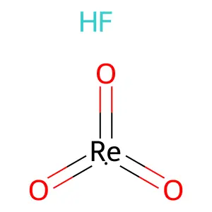 Rhenium, fluorotrioxo- structure