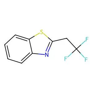 2-(2,2,2-Trifluoroethyl)-1,3-benzothiazole structure