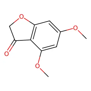 4,6-Dimethoxycoumaranone structure