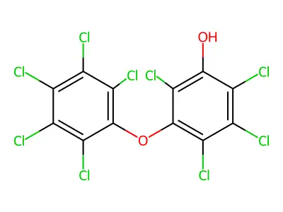 3-羟基九氯二苯醚 structure