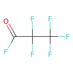 全氟丙酰氟 structure