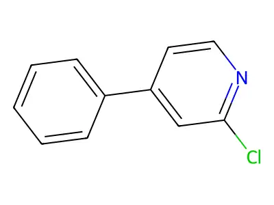 2-Chloro-4-phenylpyridine structure