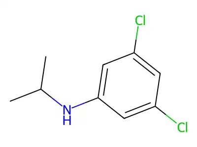 (3,5-Dichloro-phenyl)-isopropyl-amine structure