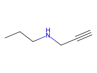 (Prop-2-yn-1-yl)(propyl)amine structure
