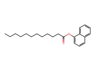 Naphthalen-1-yl Dodecanoate structure