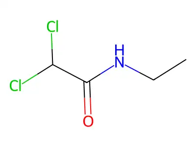 2,2-Dichloro-N-ethylacetamide structure