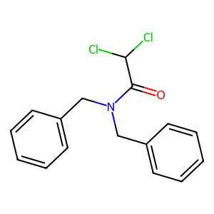 n,n-Dibenzyl-2,2-dichloroacetamide structure