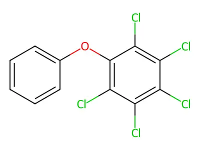 2,3,4,5,6-五氯二苯醚 structure