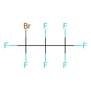 Propane, 1-bromo-1,1,2,2,3,3,3-heptafluoro- structure