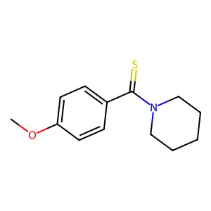 1-(4-Methoxybenzothioyl)piperidine structure