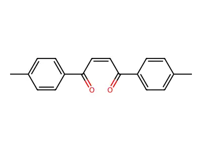 (Z)-1,4-bis(4-methylphenyl)but-2-ene-1,4-dione structure