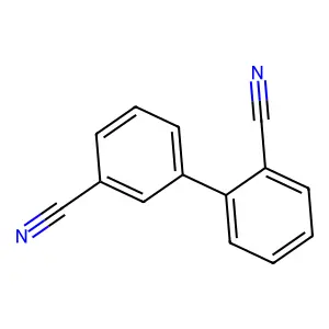 2,3'-Dicyanobiphenyl structure