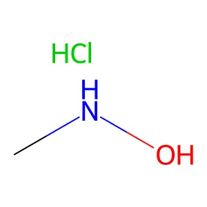 N-methylhydroxylamine hydrochloride structure