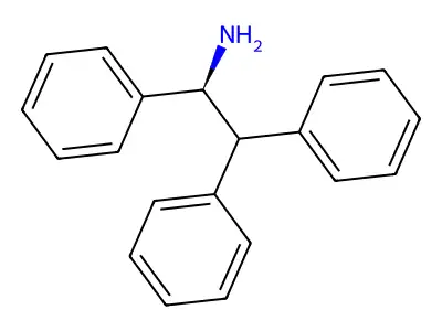 (1,2,2-Triphenylethyl)amine structure