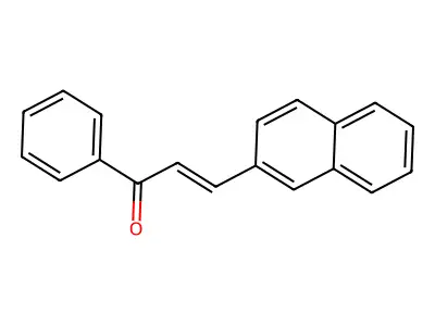 3-(2-Naphthalenyl)-1-phenyl-2-propen-1-one structure