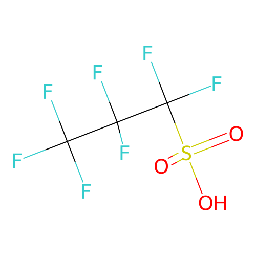 Perfluoropropanesulfonic acid structure