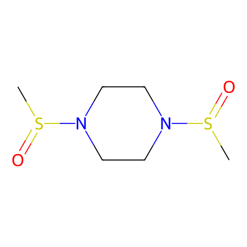 1,4-Bis(methylsulfinyl)piperazine structure